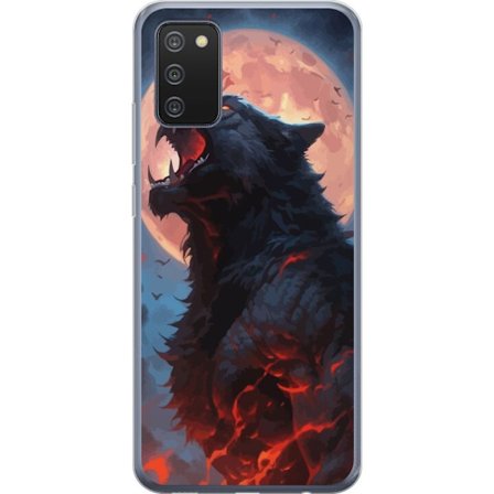 Mobilskal till Samsung Galaxy A02s med Ylande varg
