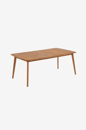 Kave Home - Spisebord Gaby, 100 x 183-240 cm - Flerfarget - Spisebord - Fra Homeroom