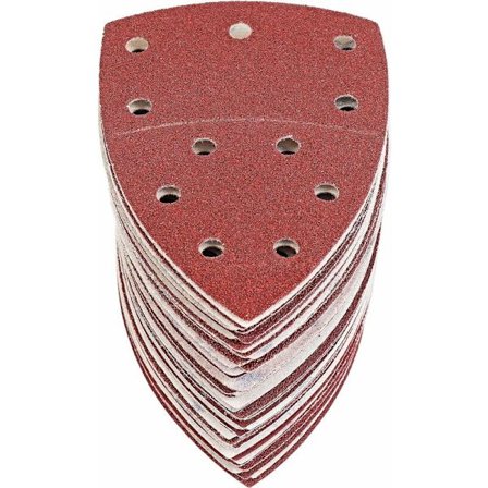 60 kolmion muotoista hiomapaperia, kolmiomainen hiomapaperihiiri, deltahionta, 105 x 152 mm, karkeus P40/60/80/120/180/240 KLB