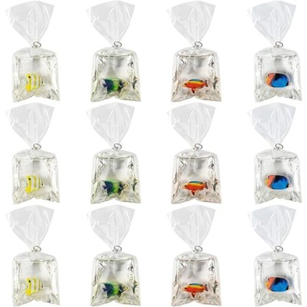 Harpiks guldfisk form fisk vandpose vedhæng til DIY smykkefremstilling