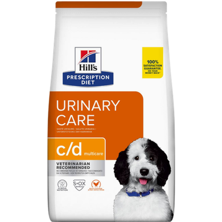 Hill's Prescription Diet Dog - c/d Multicare Urinary Care Chicken - Dry Dog Food 12 kg - Hund - Hundefôr & hundemat - Veterinærfôr for hund - ZOO.no