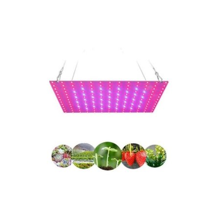 Fullspektrum LED-lys innendørs, hengende tau, barpanel, plante (45W-169 lampeperler (EU Reg.)