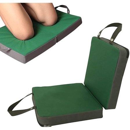 Knäskydd Extra Tjockt, Minnesskum Trädgård Knäskydd Tote & Bad Knäböjare För Babybad, Trädgård Knäböjare, Grön