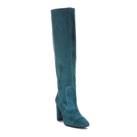 Via Roma 15 Over-knee Laarzen , Groen , Dames , Maat: 37 EU Hoge & overknee laarzen