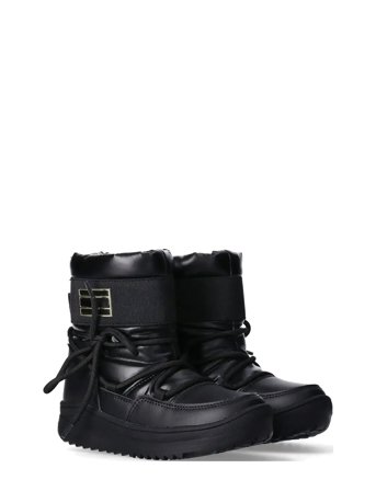 Tommy Hilfiger | Tommy Hilfiger Snow Boots Faux Leather/Nylon Fabric | 31/20.5CM