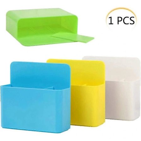 Magnetisk whiteboardpenholder Whiteboard Pen Magnetisk Holder Blyantspidser Organizer Bakke Rack til Køleskab Whiteboard Skab (Blå)