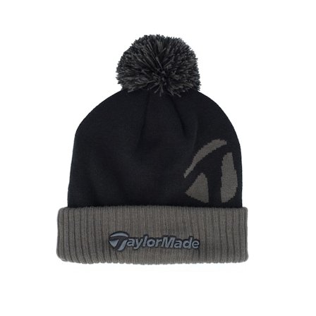 Taylor Made - Černá pom Beanie - Bobble Beanie Black Pom @ Hatstore