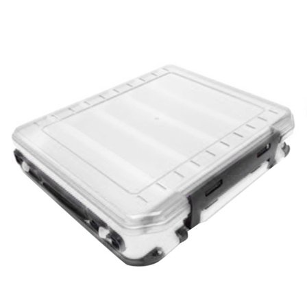 Förvaringslåda för fiskedrag Dubbelsidig fiskeredskap Organizer-väska Fiskebeten Container Praktisk fisketillbehör