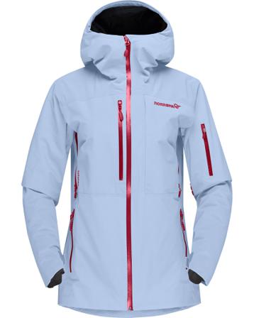 Norrøna Lofoten Gore-Tex Insulated Jacket Dame Serenity (Størrelse XS)