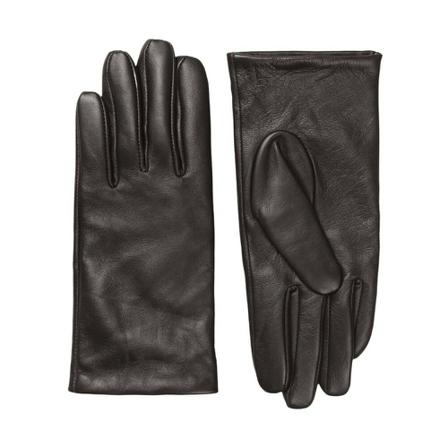 Samsøe Samsøe Gloves , Bruin , Dames , Maat: M Handschoenen
