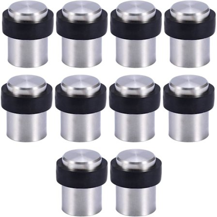 10 x 4,5 cm gulv dørstopper i rustfrit stål dørstopper dørstopper