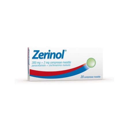 Zerinol 20 Compresse Rivestite 300mg+2mg