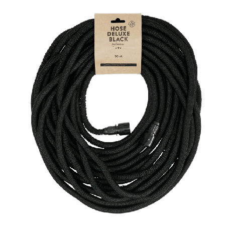 by Benson Trädgårdsslang Deluxe - 50m Dekoration Svart