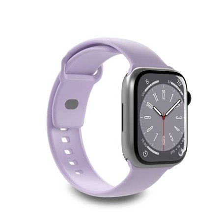 Puro Icon Silikonrem til Apple klokke 42 / 44 / 45 / 49 mm - Lavendel (2 stk.)