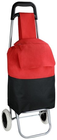 Derby of Sweden Sky Shopper Väska 27 l, avtagbara hjul, röd Röd, Kläder