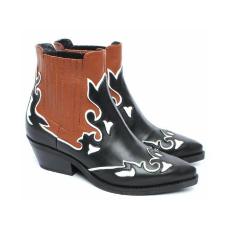 Janet & Janet, Ankle Boots Bruin, Dames, Maat:36 EU