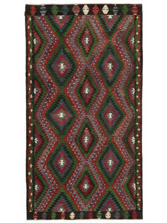 Vintage Kelim Vintage Turecko Koberec 180X332 Vlna