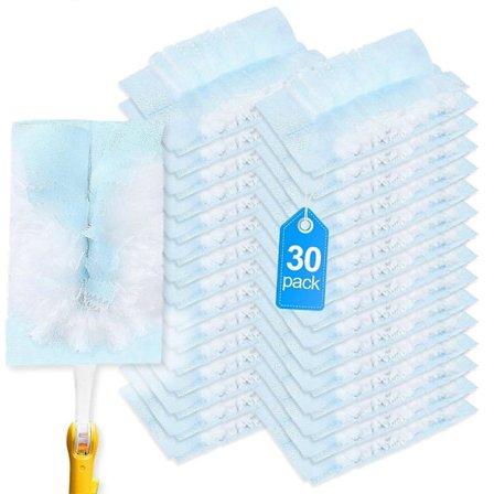 2025 Senaste Modell 30-pack Engångs Dammvippefyllning för Swiffer Hand Duster, Degree Dusters Refills