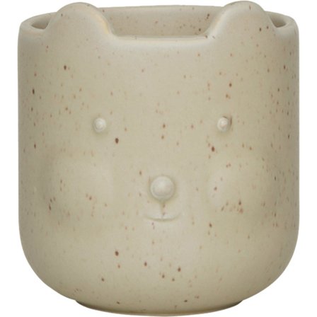 Oyoy living design Bjørne krukke 9 cm, reactive olive