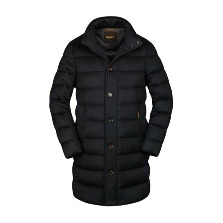 Moorer, Alfieri-Fur-Il Coat Niebieski, Mężczyzna, Rozmiar: L