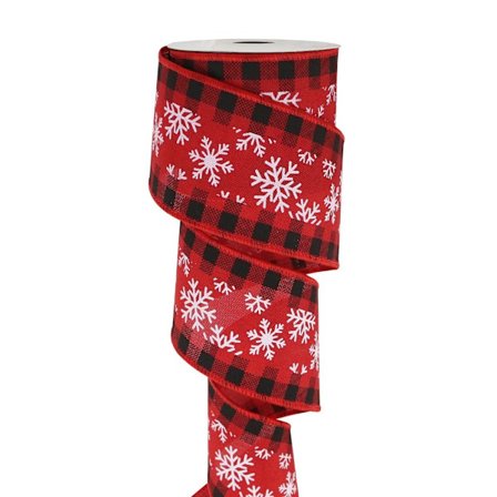 Glitter Ribbon Christmas Wired Edge 8 8