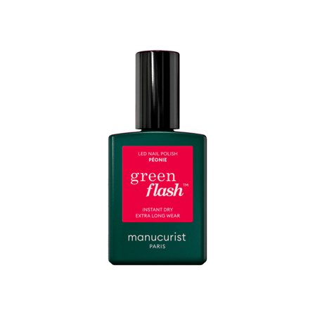 Manucurist GREEN FLASH - Smalto Semipermanente Peonie 15ml - Smalto Gel e semipermanente