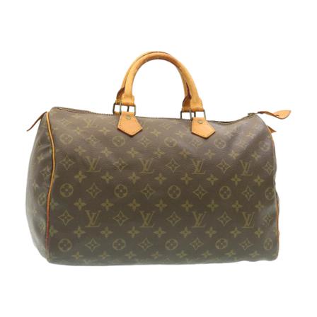 Louis Vuitton Vintage, Pre-owned Speedy 35 Monogram Handbag Bruin, Dames, Maat:ONE Size