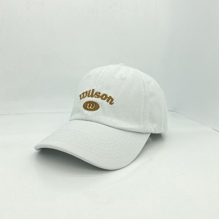 Vintage keps med broderad text Justerbar basebollkeps Fo