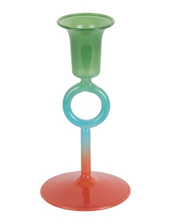 present time Candle Holder Anillo Vivo Small - Multi/patterned - H 15CM