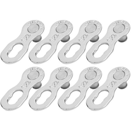 4 Par Stållänk Cykelkedja Quick-Link Cykelkedja Hastighet eller 12-delad Kedja Missing Link-kontakt