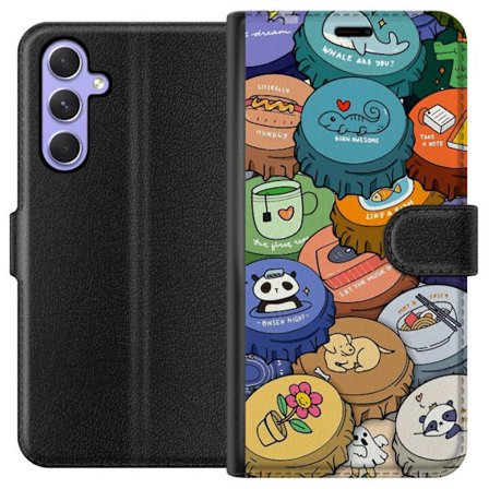 Yhteensopiva Lompakkokotelo Samsung Galaxy A54 Kawaii Söpöt Hahmot Anime Manga