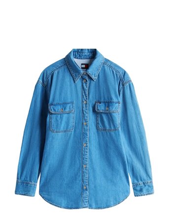 Tommy Jeans | Ls Relaxed Denim Shirt Ext | XXS