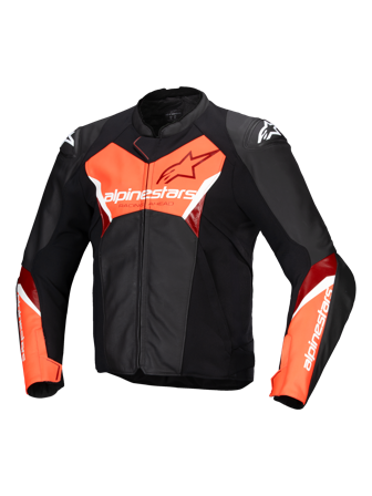 Chaqueta de Moto Alpinestars Faster V3 Negro/Rojo 56