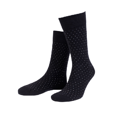 Amanda Christensen True Ankle Micro Dot Sock Strumpor Herr Svart 39-42