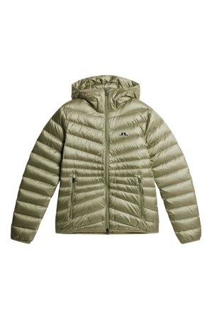 J.Lindeberg - Lara Light Down Hood - Grön - Kvinna - L