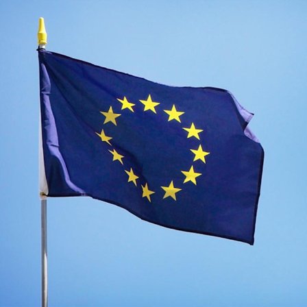 2 Europa-flagg 100 x 150 cm - værbestandig med øyer (100 x 150 cm Europa)