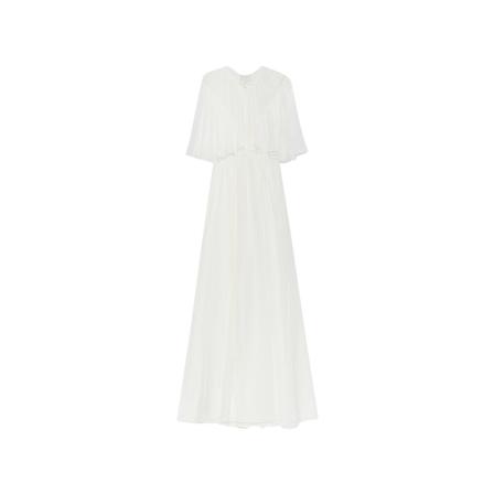 Forte Forte Sleeveless maxi dress , Wit , Dames , Maat: S Jurk