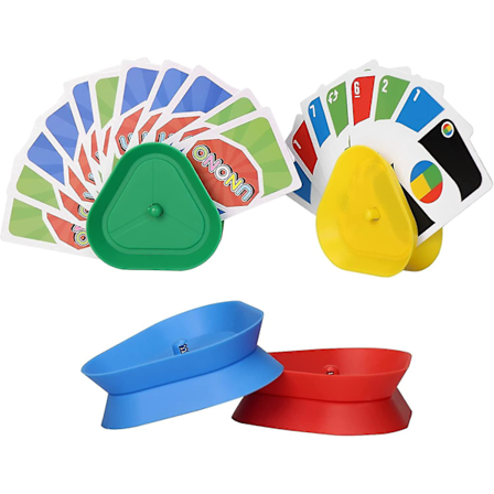 Korttipidike peleihin, setti sisältää 4 korttipidikettä, pelikorttipidike