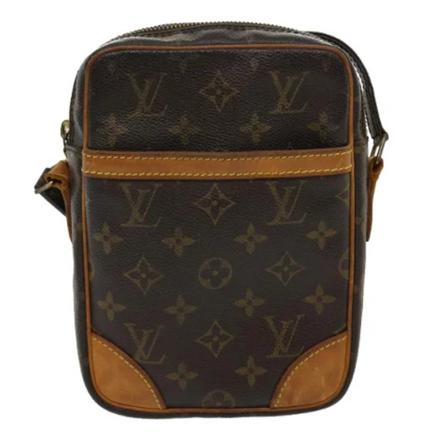 Louis Vuitton Vintage, Pre-owned Canvas louis-vuitton-bags Bruin, Dames, Maat:ONE Size