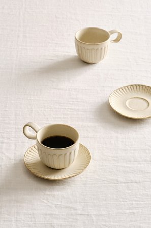 Jotex - Kopp Med Fat Lys beige - ALVIA - Kjøp Kopper & krus hos Jotex