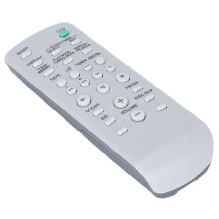 Ersättningsfjärrkontroll kompatibel med Sony Mini Hi-Fi, lättanvänd IR-fjärrkontroll utan programmering