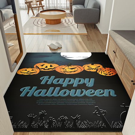 Halloween-koristelu viemäriluukun klovni matto 50*80cm
