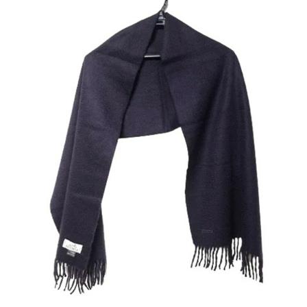 Hermès Vintage, Pre-owned Cashmere scarves Zwart, Dames, Maat:ONE Size