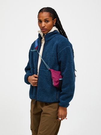 Solid Heavy Pile Jacket Women