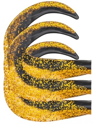 SvartZonker Glide Tail C18 Black/Gold 3-pack