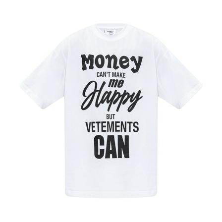 Vetements T-shirt with logo Hvid, Herre T-shirts