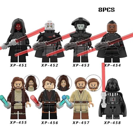 Kreativ Star Wars figur dukke samlet byggeblok mand dukke model børn gave (FMY)