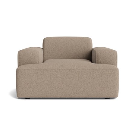 Madrid lænestol - Montreal Mørk Beige - 129x101x75 - Lænestol