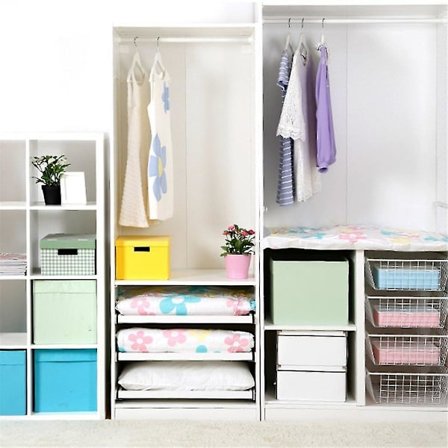 11 stk. Tykke Vakuum Kompressions Opbevaringsposer med Pumpe