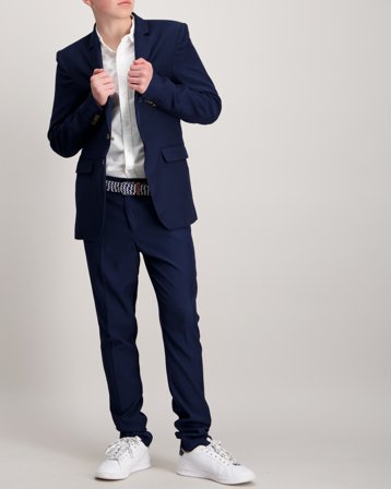 LMTD NLMMORTEN SLIM PANT Blå Byxor Kille - Kids Brand Store